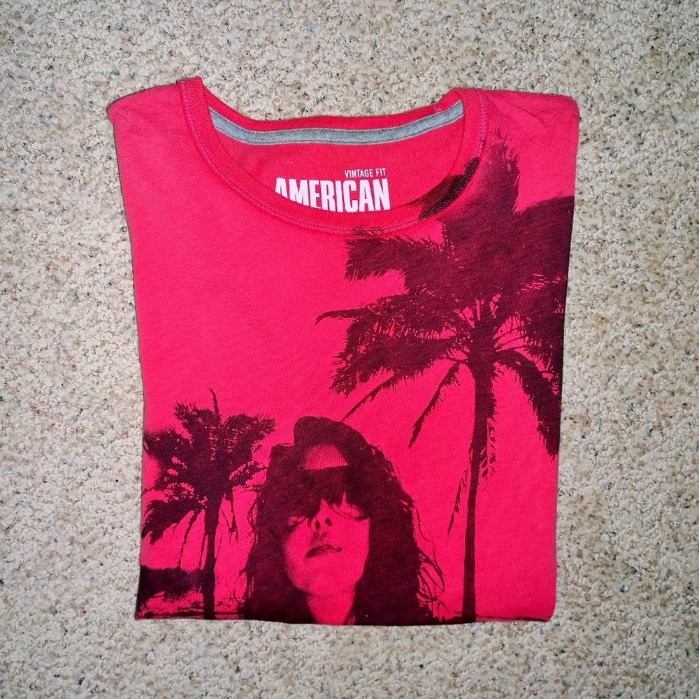 Men's American Eagle Graphic Tee-Shirt View 5